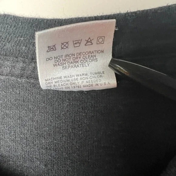 Fruit of the Loom Kristy Young Musician Get A Life Black Short Sleeve T Shirt L - Picture 5 of 6